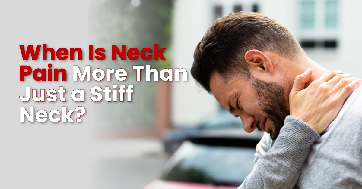 Neck Pain Relief: When Is a Stiff Neck Serious?